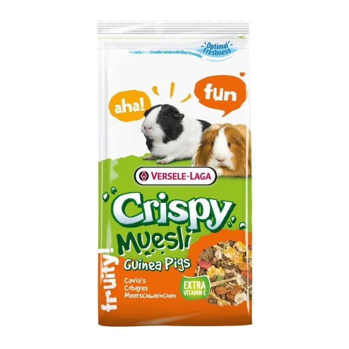 Mélange Muesli Crispy pour Cochons d'Inde - Versele-Laga - 1 Kg