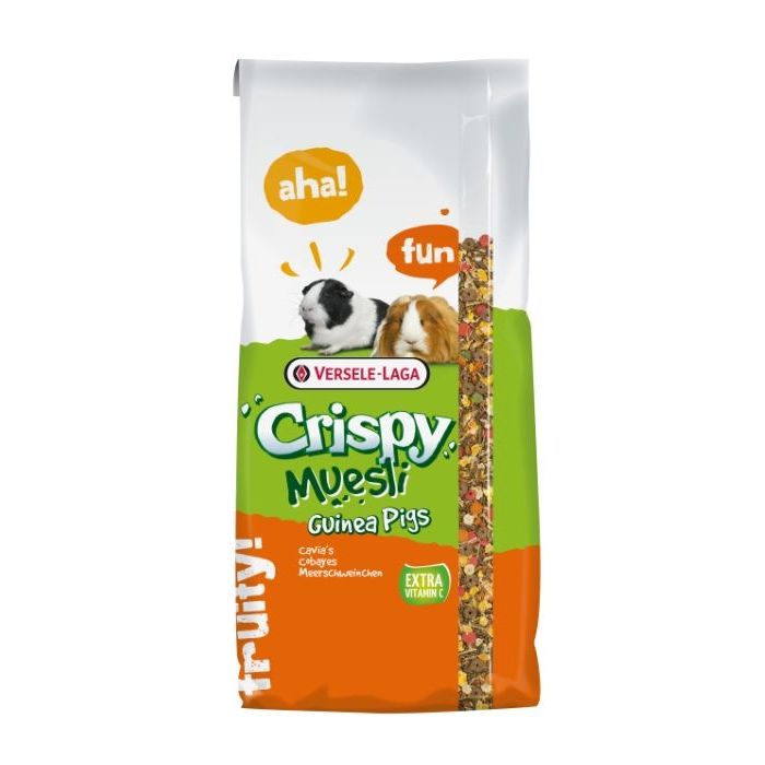 Mélange Muesli Crispy pour Cochons d'Inde - Versele-Laga - 20 Kg