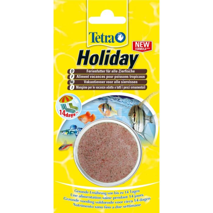 Tetra Holiday - Aliment "Vacances" pour poissons tropicaux - 30 g