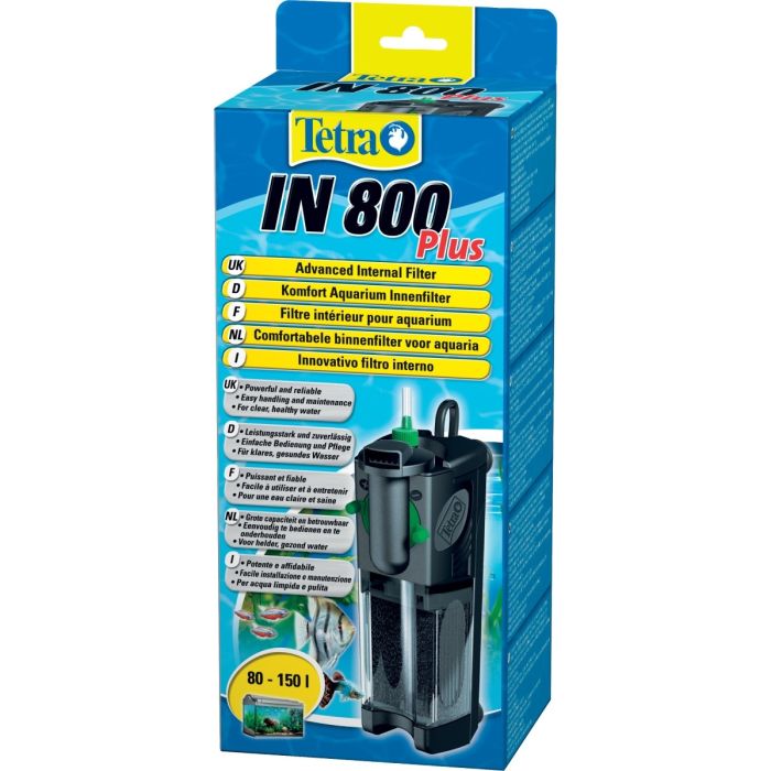 Tetra IN 800 Plus - Filtre intérieur pour aquarium 80 à 150 L
