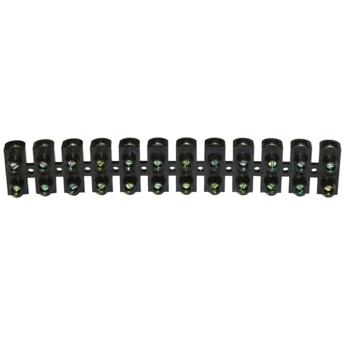 Barrette de connexion - 25 mm² - Noire