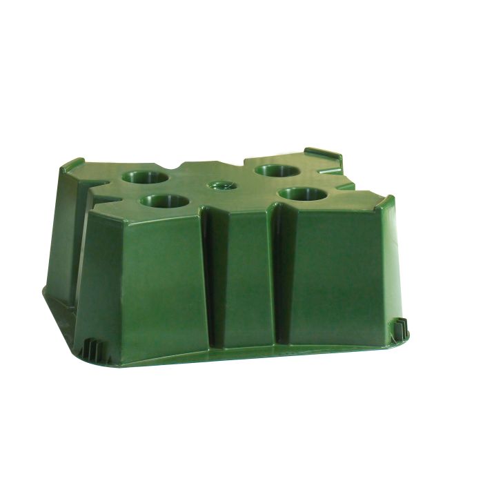 Socle vert pour cuve 500 L BELLI - 60 x 75 x H 30 cm 