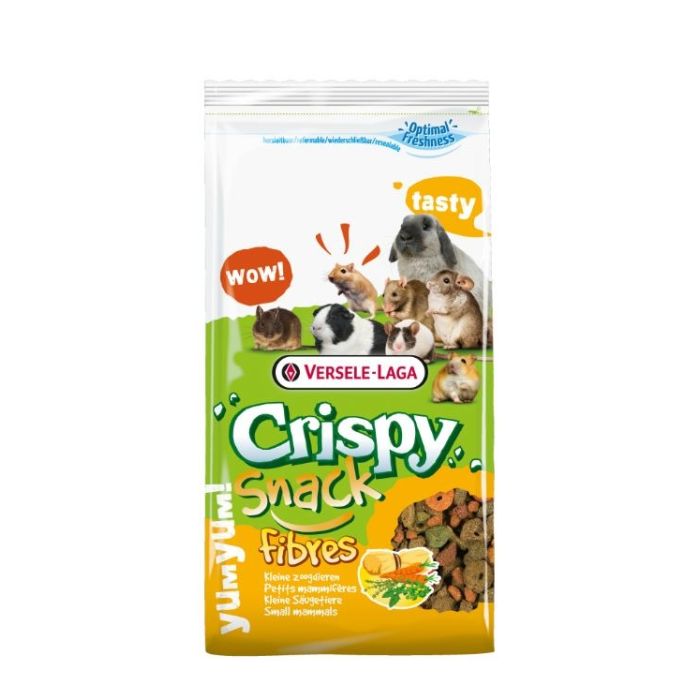Snack Crispy Fibres pour Petits mammifères - Versele-Laga - 650 g