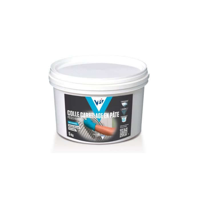 Colle carrelage en pâte - VPI - Seau de 5 kg