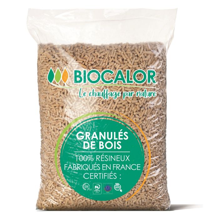 Granulés de bois - Biocalor - 15 Kg