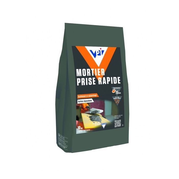 Mortier prise rapide - VPI - Sac de 10 Kg