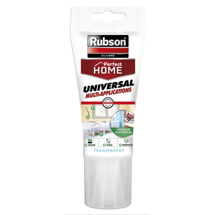 Mastic - Rubson - Perfect home - Multi applications - Transparent - 150 ml 
