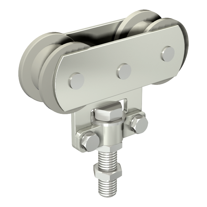 Galet sur chant 255D - Mantion - 150 kg