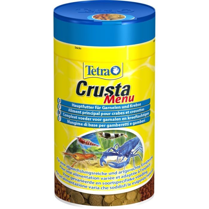 Tetra Crusta Menu 100 ml - Aliment principal pour crabes et crevettes