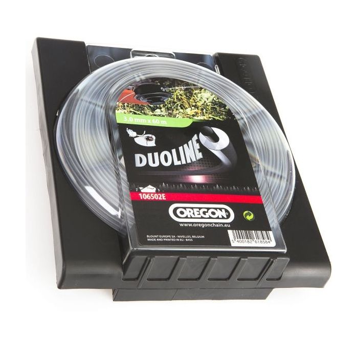 Fil pour débroussailleuse Duoline - Oregon - nylon - 3mm x 60m
