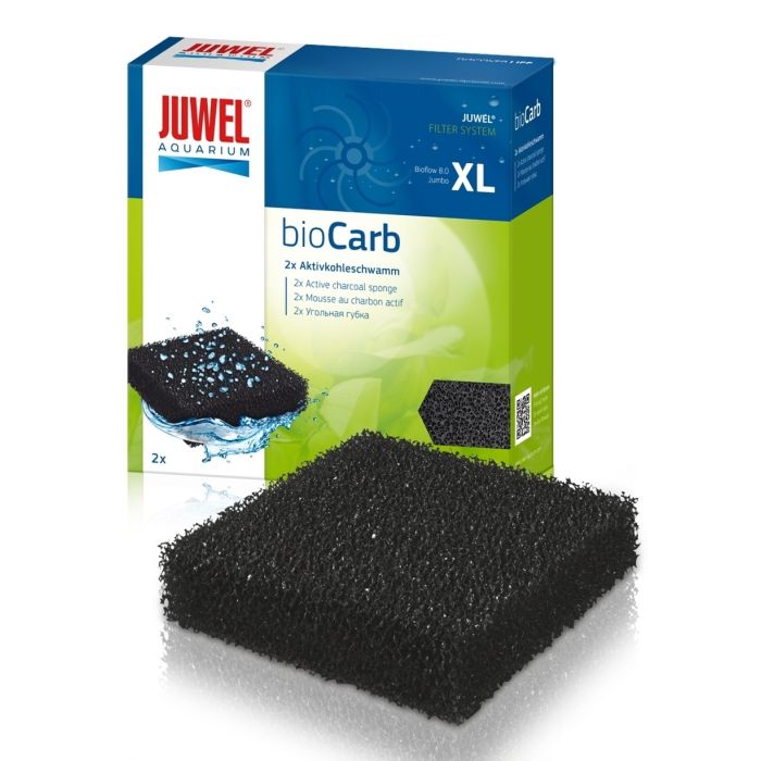Mousse de charbon actif - Bio Carb - Juwel - Taille XL - x 2