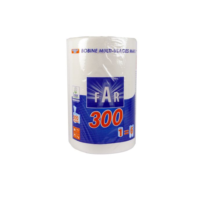 Essuie tout multi usages - Far 300 - Blanc - 300 feuilles