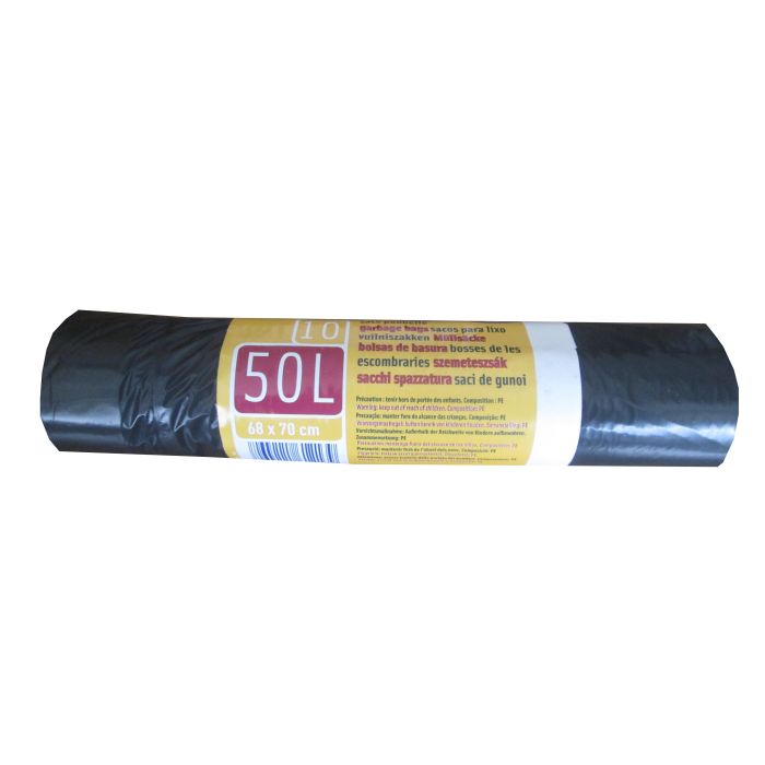 Sacs poubelle coulissant - Embal'sac - 50 L - x 10