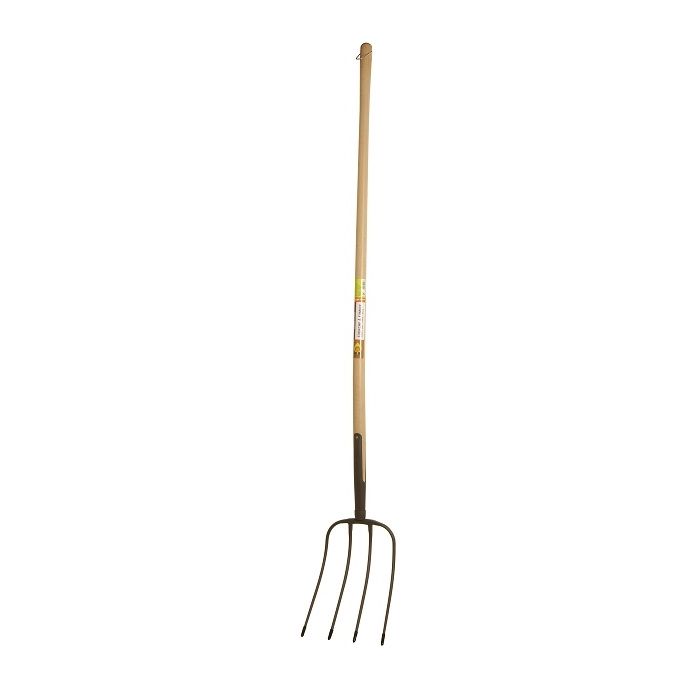 FOURCHE À FUMIER 4 DENTS SOIE - MAGASIN VERT