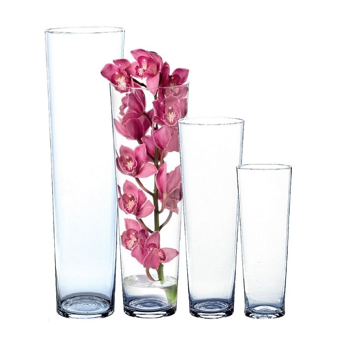 Vase conique - Horticash Fourn - Ø19x70 cm