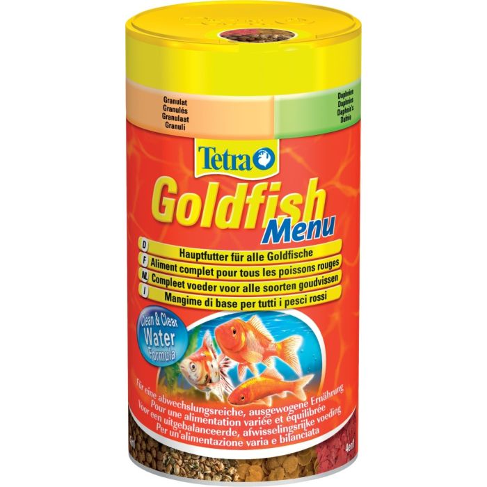 Tetra GoldFish Menu 250 ml - Aliment complet pour poissons rouges