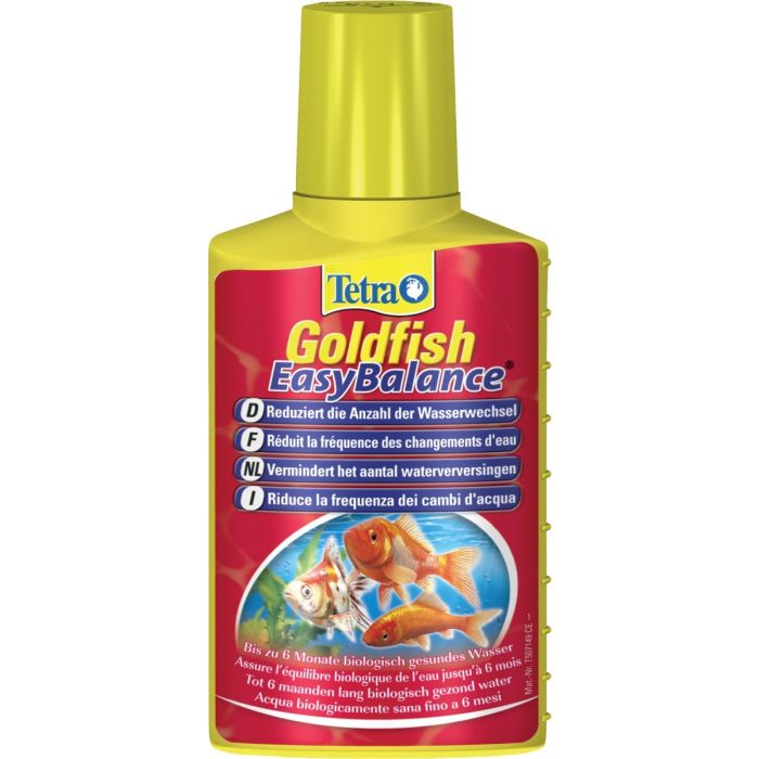 Tetra GoldFish EasyBalance 100 ml - Traitement de l'eau pour poissons rouges