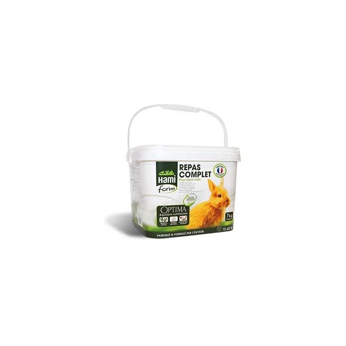 Repas complet pour lapin nain - Hamiform - 7 kg