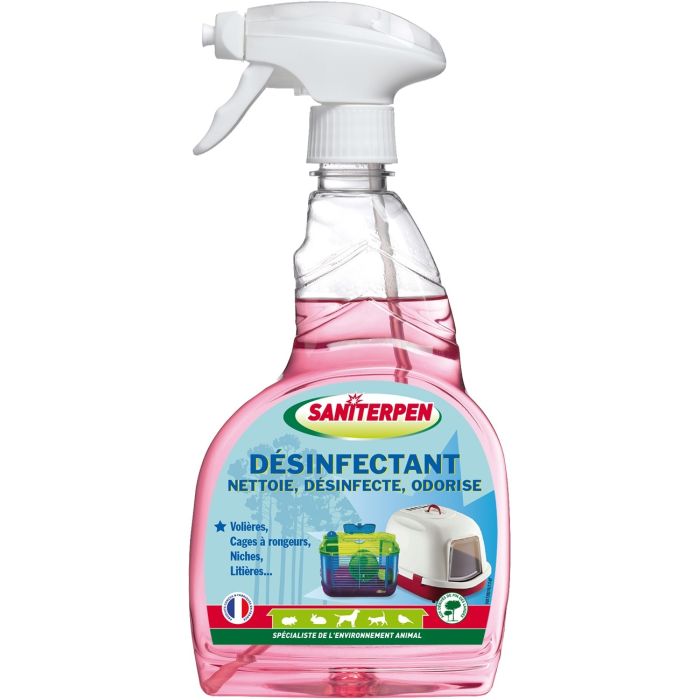 Désinfectant Saniterpen 750 ml pour volières