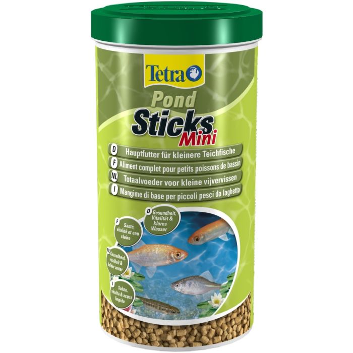 Tetra Pond sticks mini 1 L - Aliment complet pour petits poissons de bassins