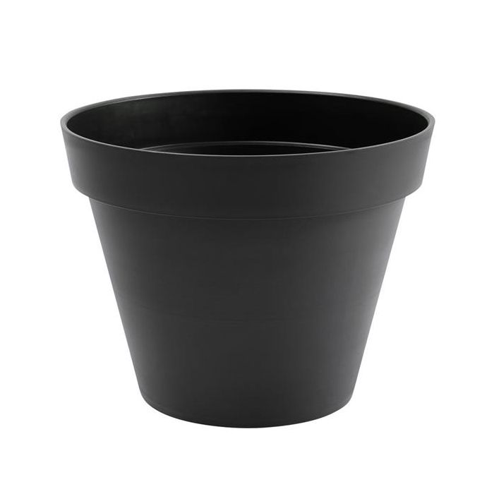 Pot -  Toscane - Rond - 43 L - Anthracite 