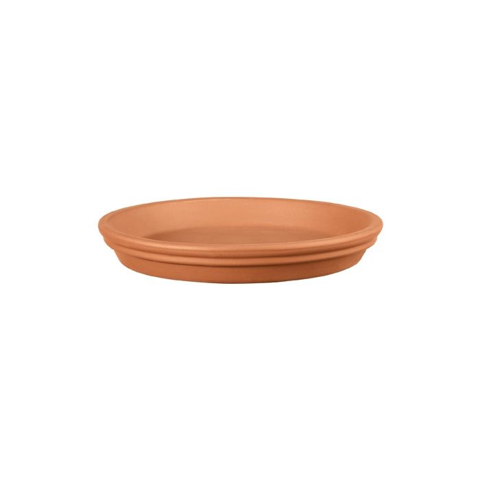 Soucoupe ronde horticole - Deroma - terre cuite - 25 cm