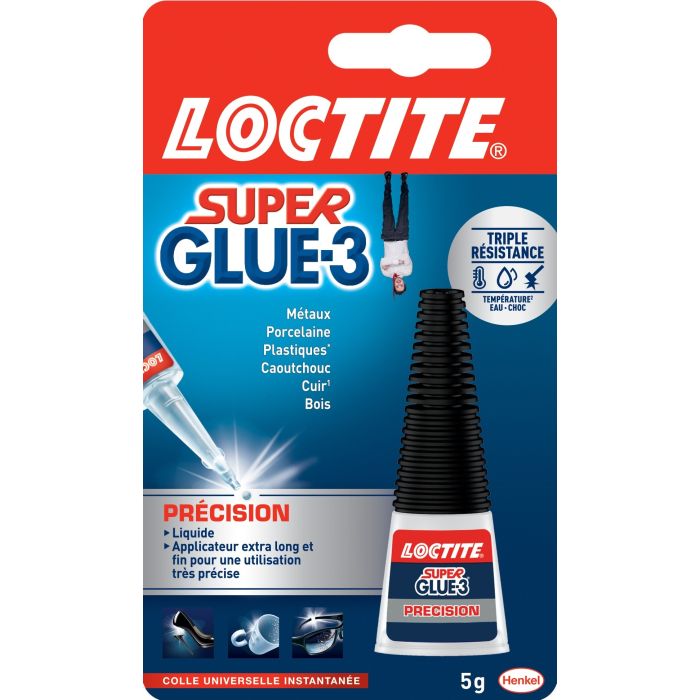 Colle - Loctite - Superglue 3 - Précision - 5 g 