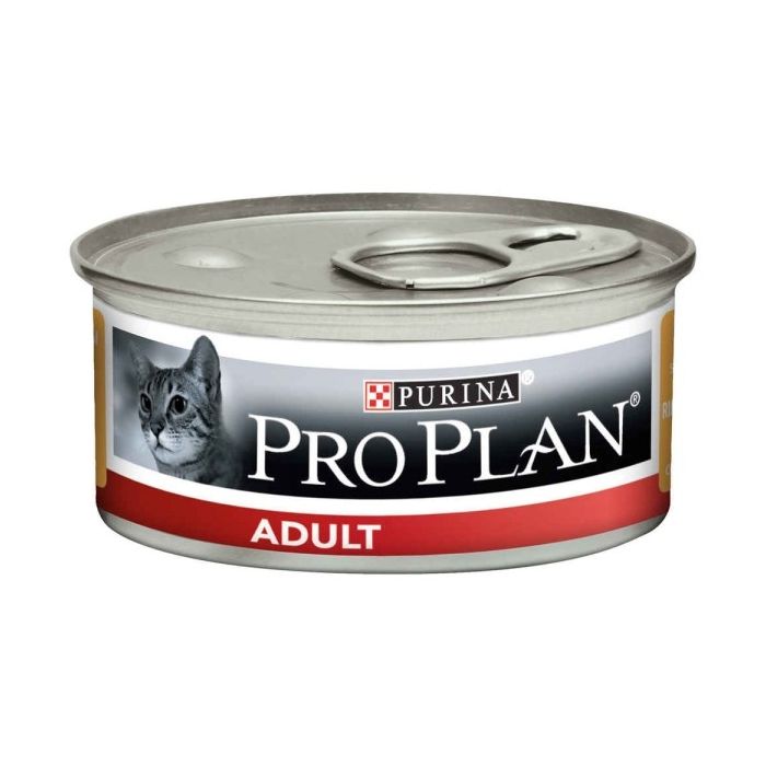 Pâté individuelle pour chat adultes - Proplan - poulet - 85 gr