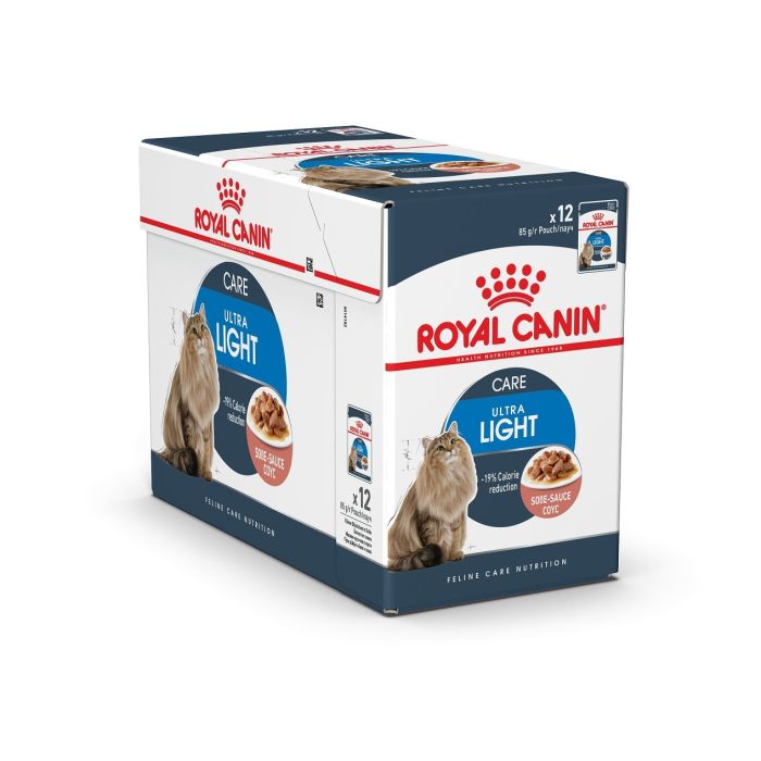 Émincés en sauce pour chat - Royal Canin - Ultra Light Care - 12 x 85 g