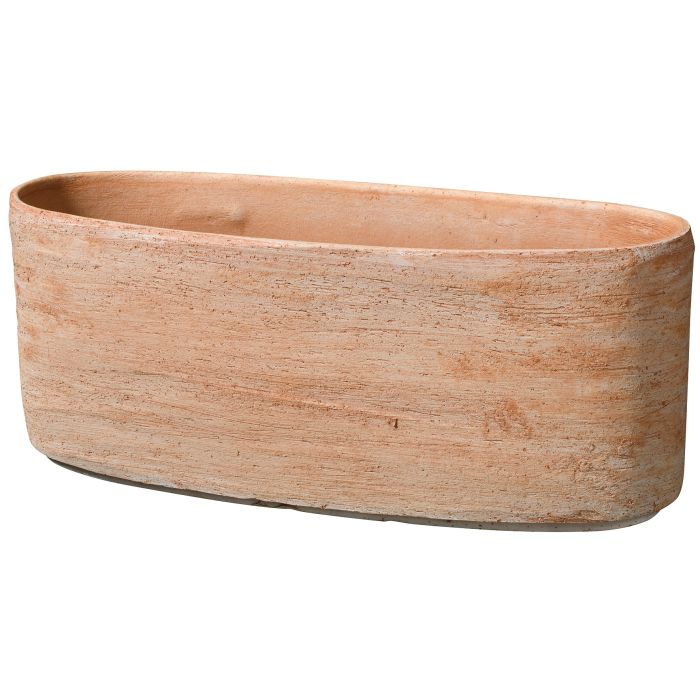 Jardinière ovale Luna 33 cm - Deroma - Terre cuite
