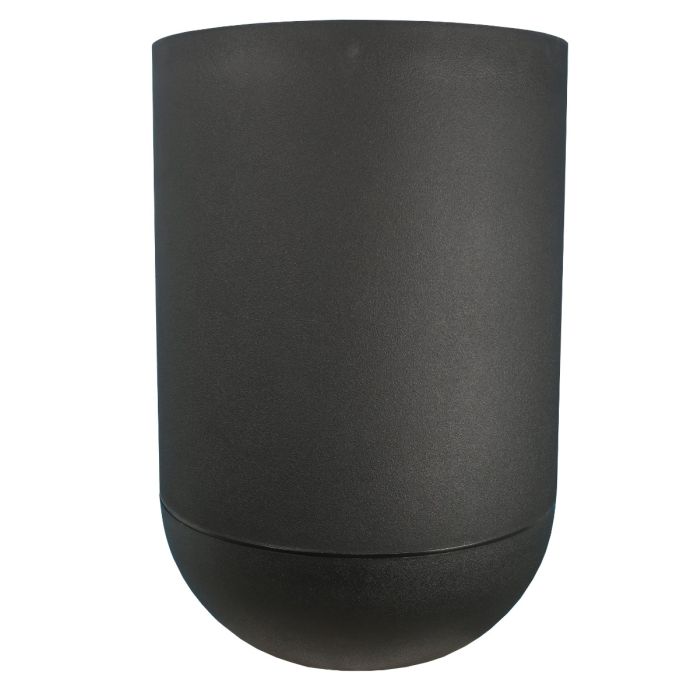 Pot Granit Tulipe Ø40 Noir - Riviera