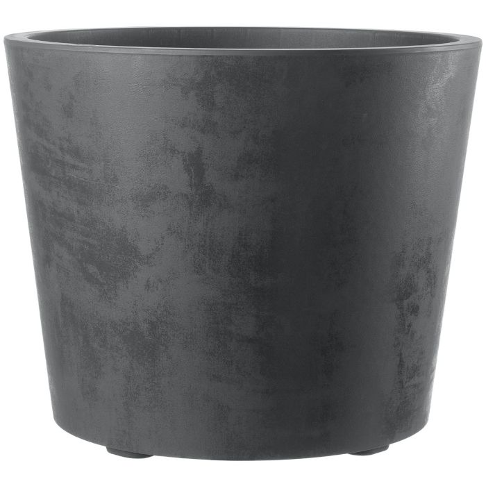 Pot Millennium Ø59 à réserve et roulettes - Deroma - Anthracite