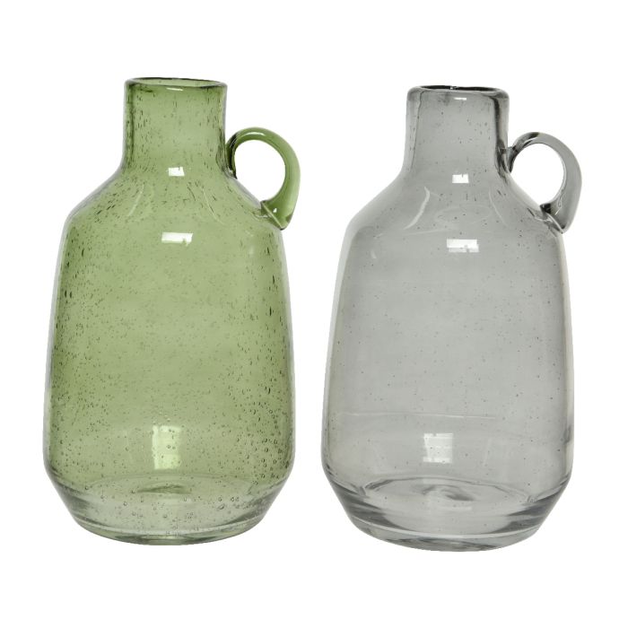 Vase en verre recyclé - vert
