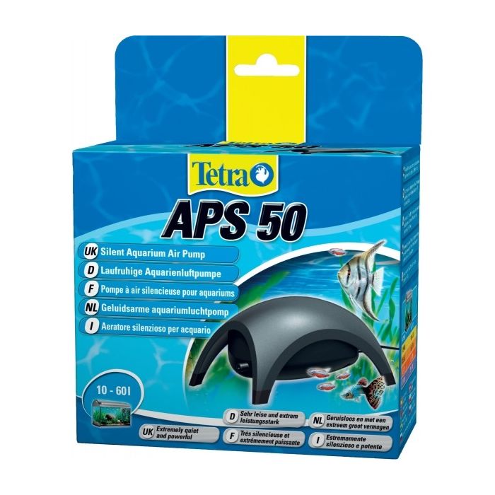 Tetra Pompe à air APS 50 - Pompe à air silencieuse pour aquariums