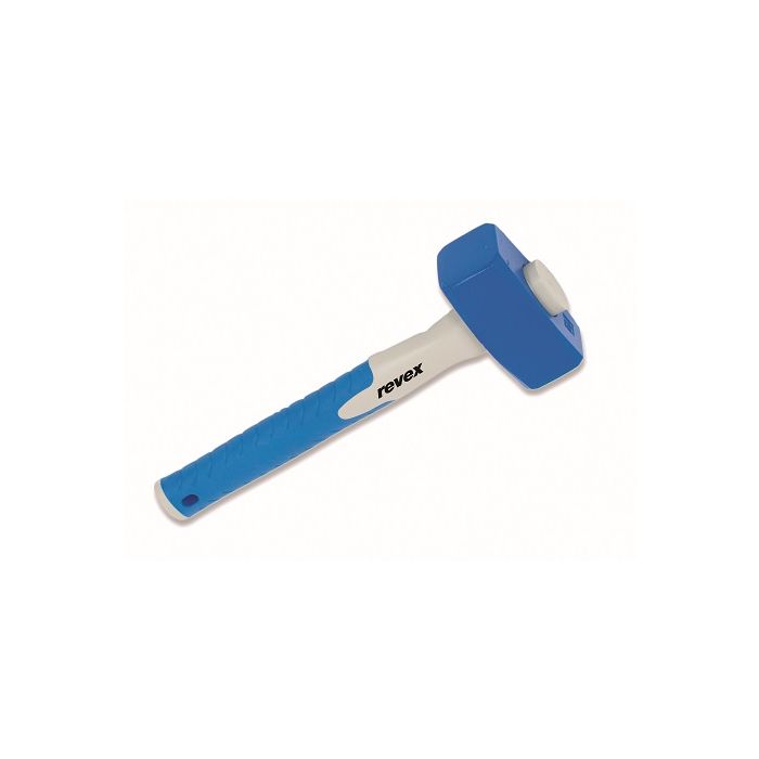 Massette emmanchée droite avec angles abattus - Revex - 29.5 cm
