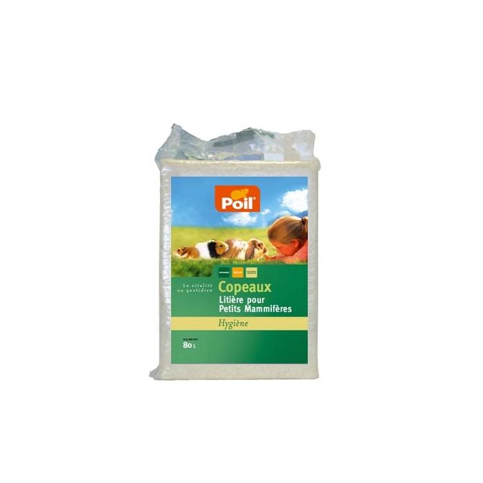 Copeaux naturels - Poil - 4 kg 