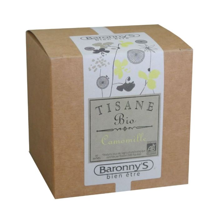 Tisane Camomille BIO - Baronny's - 20 sachets