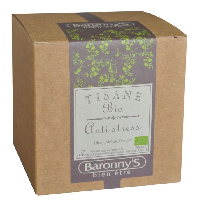 Tisane Anti stress BIO - Baronny's - 20 sachets
