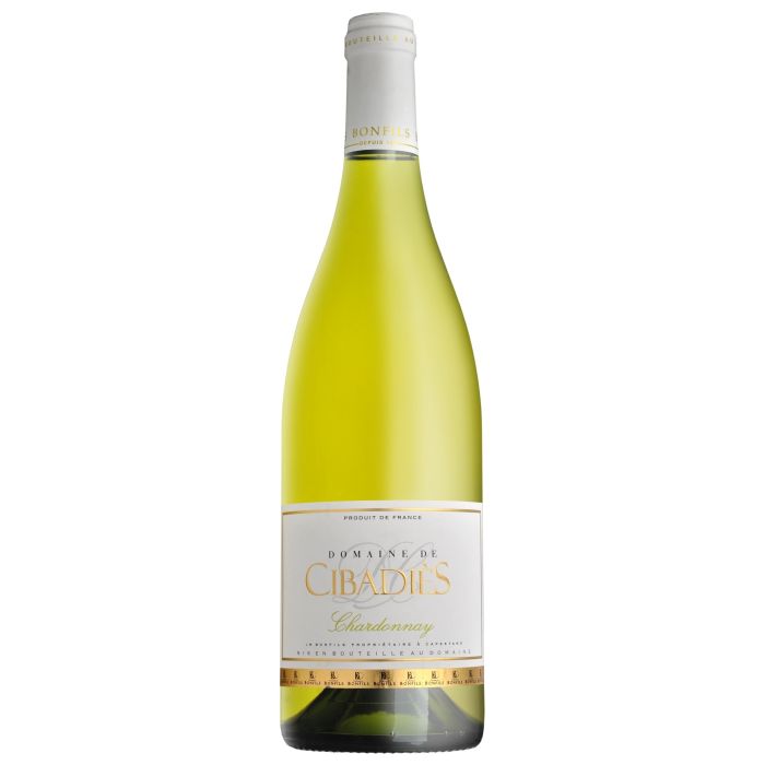 Vin blanc Chardonnay - Domaine de Cibadies - 75 cl
