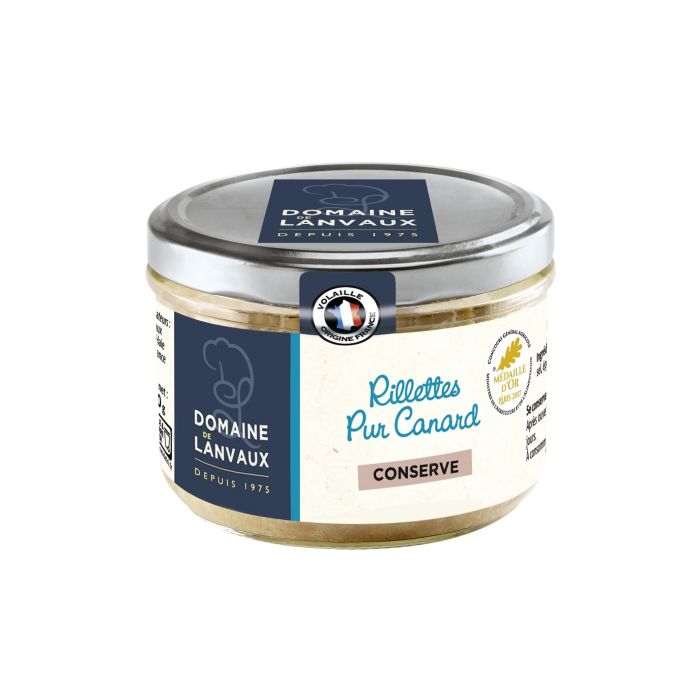 Rillettes Pur Canard - Domaine de Lanvaux - 180 g