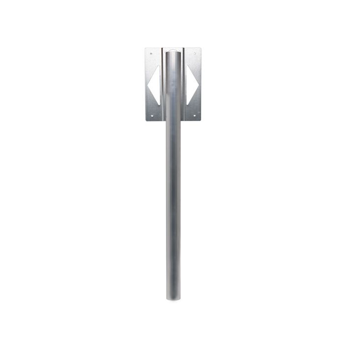 Pied à sceller pour boîte aux lettres - En aluminium