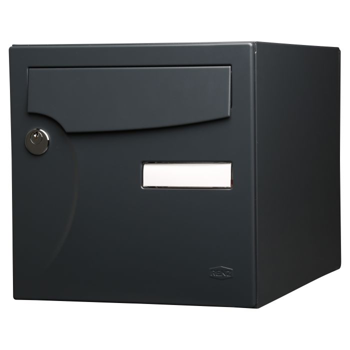 Boîte aux lettres - Animation - Renz - 1 porte - Gris