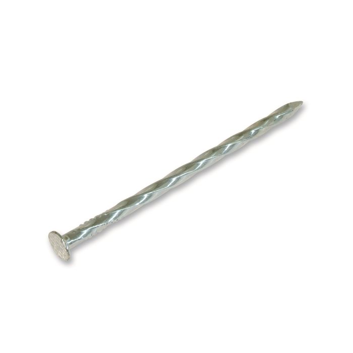Pointe torsadée - En acier zingué - 5 x 110 mm - 5 kg