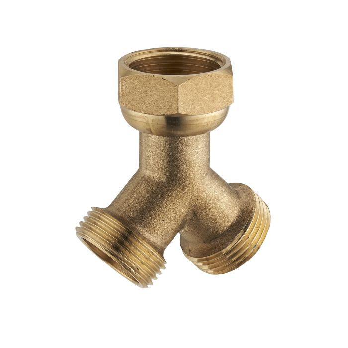 Raccord Y F20x27 M20x27 Noyon & Thiebault - Ecrou libre - Laiton