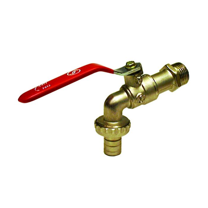 Robinet à sphère - Raccord au nez - ø15 mm - 20 x 27 - 20 x 27