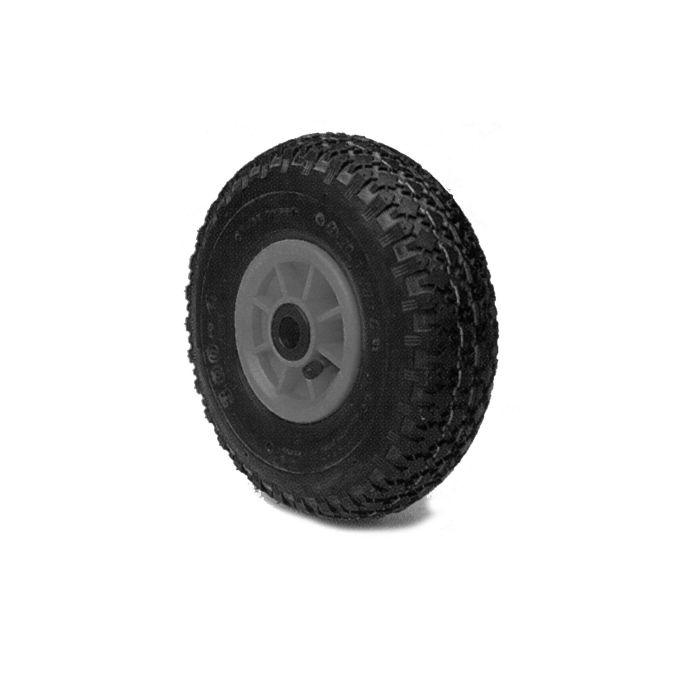 Roue gonflable crantée - LE BIHAN INOX - Ø 26 cm - Alésage 25 mm 