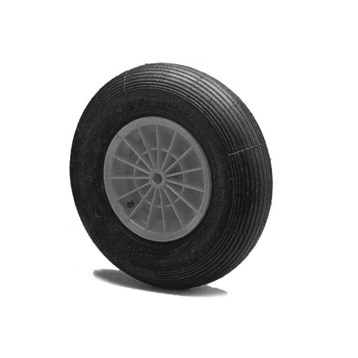 Roue gonflable lisse - LE BIHAN INOX - Ø 40 cm - Alésage 25 mm 