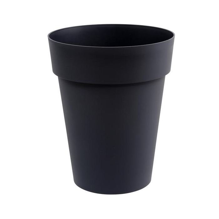 Pot - Toscane - Rond - 50 L - Gris anthracite 