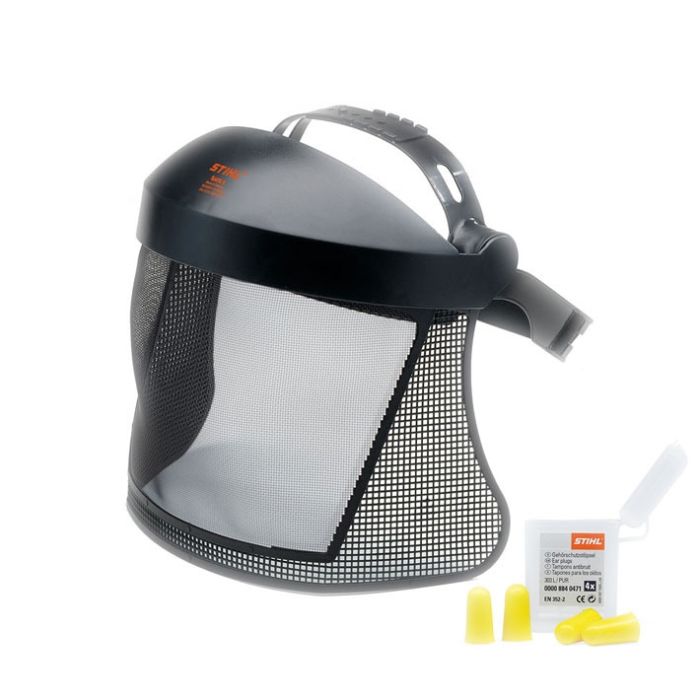 Ensemble Visière/Protège-oreilles - STIHL - Grille en nylon