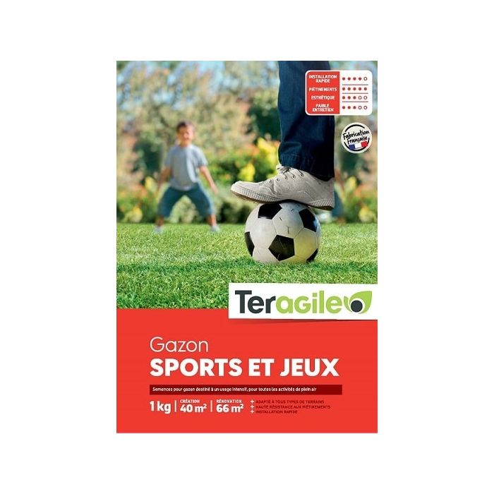 Gazon sport et jeux 1kg - Teragile